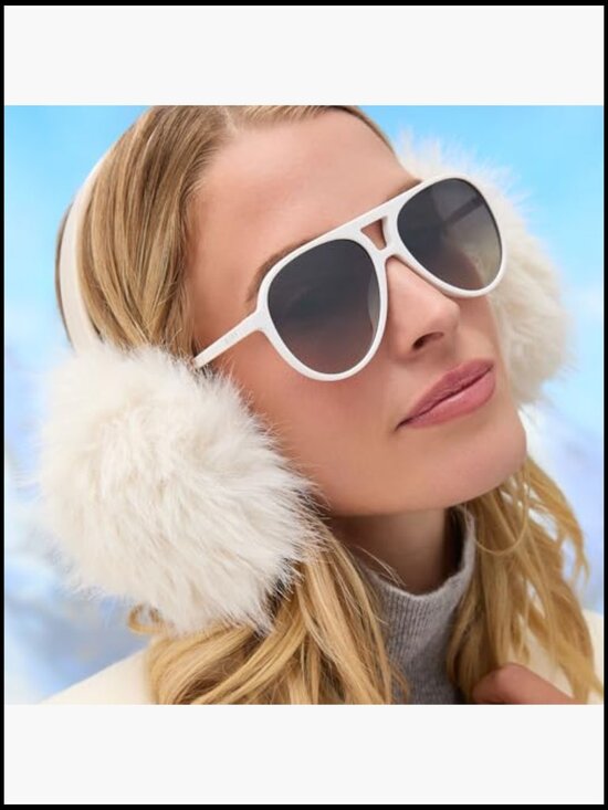 Oversized Aviator Sunglasses with UV Protection, Premium Hand Cut Acetate main image 5